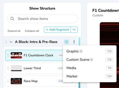 Add Content To Segment