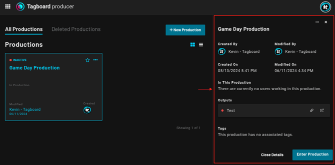 Production Details