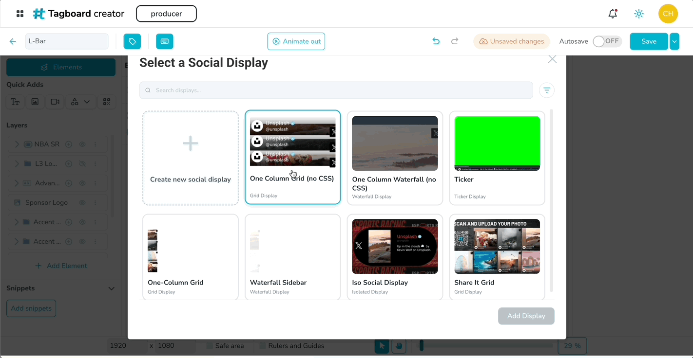 Resizing Grid