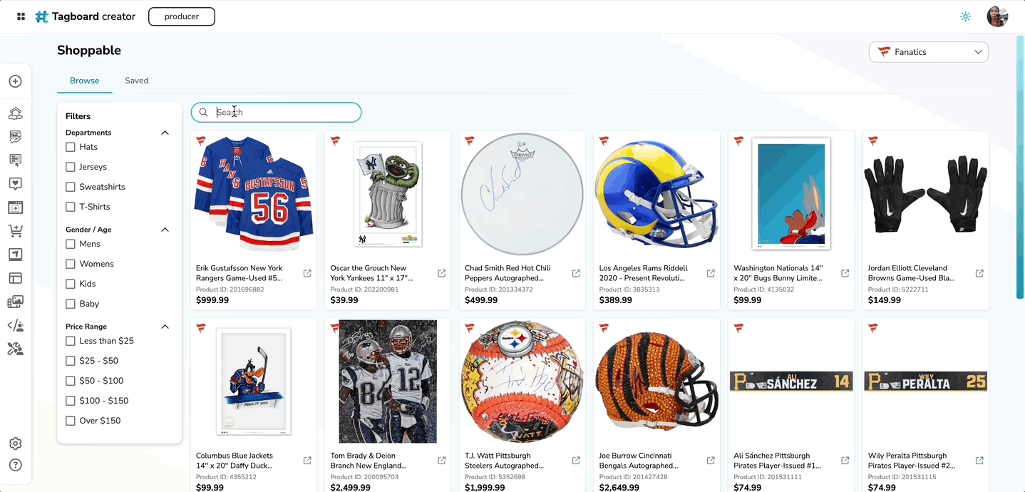 SearchShoppable