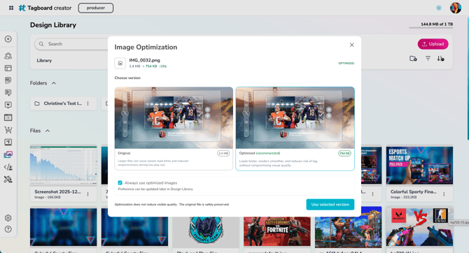 Upload Button - Upload Modal